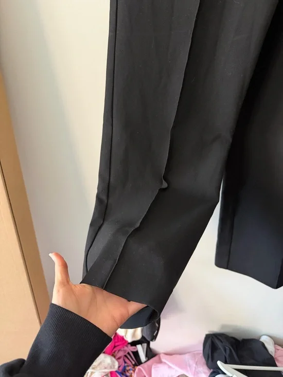 Sezane Black Bruce Trousers - Picture 5 of 9